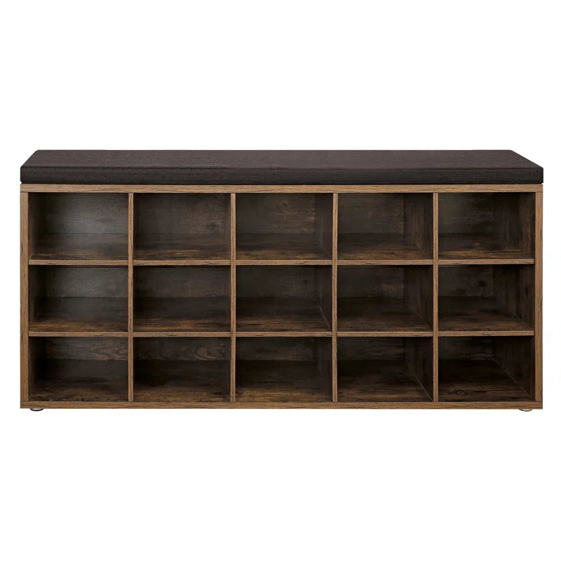 Jurina 15 Pair Shoe Storage Bench