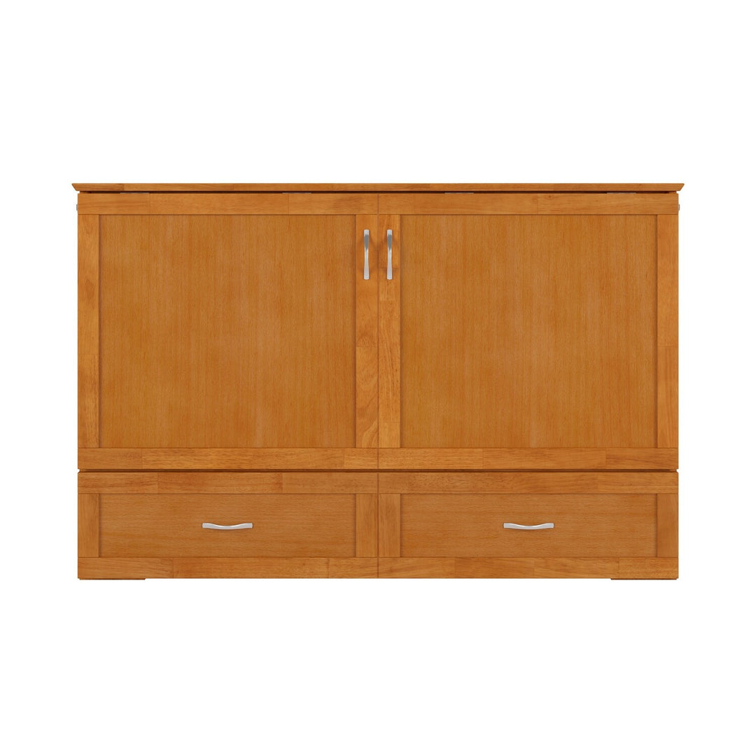Hamilton Murphy Bed Chest with Mattress and Storage Drawer