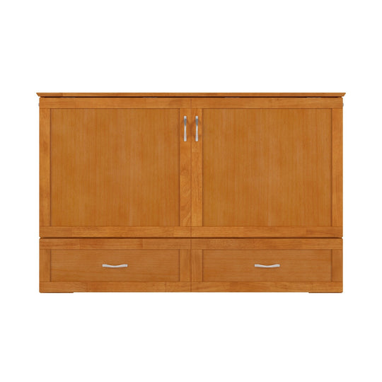 Hamilton Murphy Bed Chest with Mattress and Storage Drawer