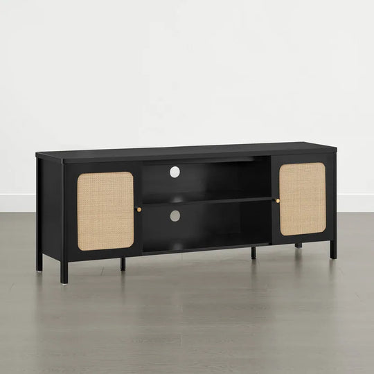 62" Bohemian TV Stand Modern Media Console Entertainment Center