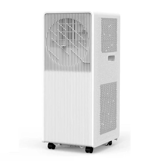 14,000 BTU Portable Air Conditioner with Drainage-Free, Remote Control for Large Room, Campervan, Office