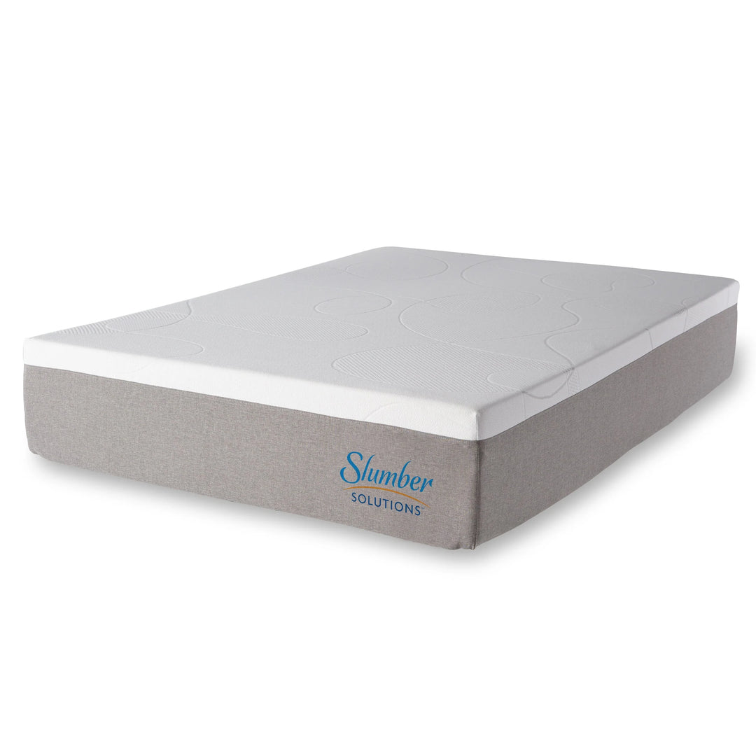 14-Inch Gel Memory Foam Choose Your Comfort Mattress - White