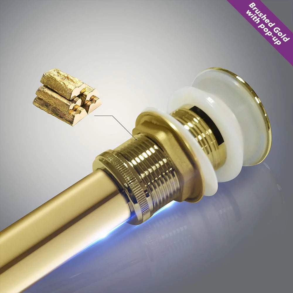Luxury Single Hole Bathroom Faucet