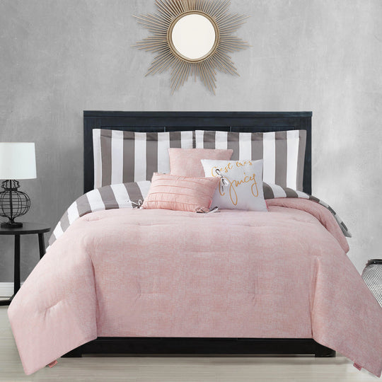 Juicy Reversible Cabana Stripe Bedding Set