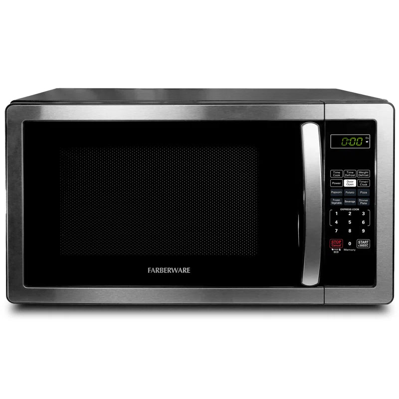 Classic 1.1 Cu. Ft. 1000-Watt Microwave Oven, Stainless Steel