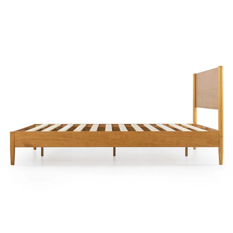 Whitman Low Profile Mid-Century Modern Platform Bed