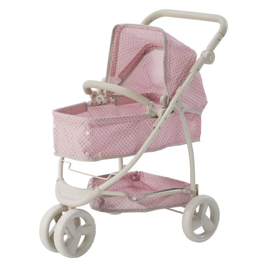 Olivia'S Little World Doll 2-In-1 Convertible Stroller
