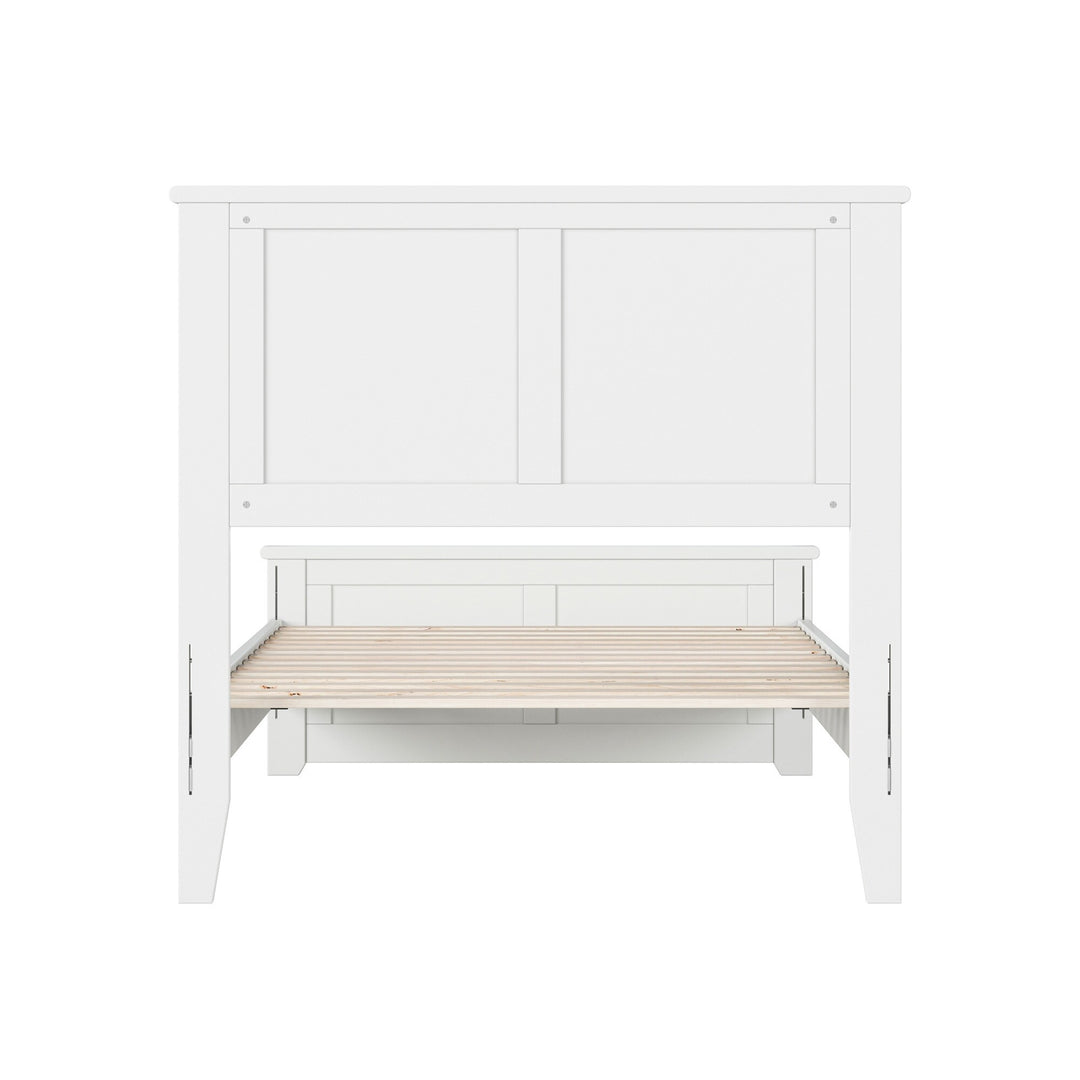 Charlotte Solid Wood Low Profile Platform Bed with Matching Footboard