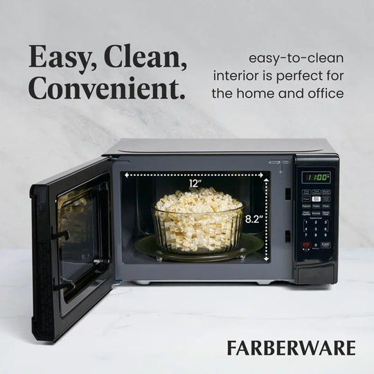 Countertop Microwave .7 Cu. Ft. 700-Watt Compact Microwave Oven