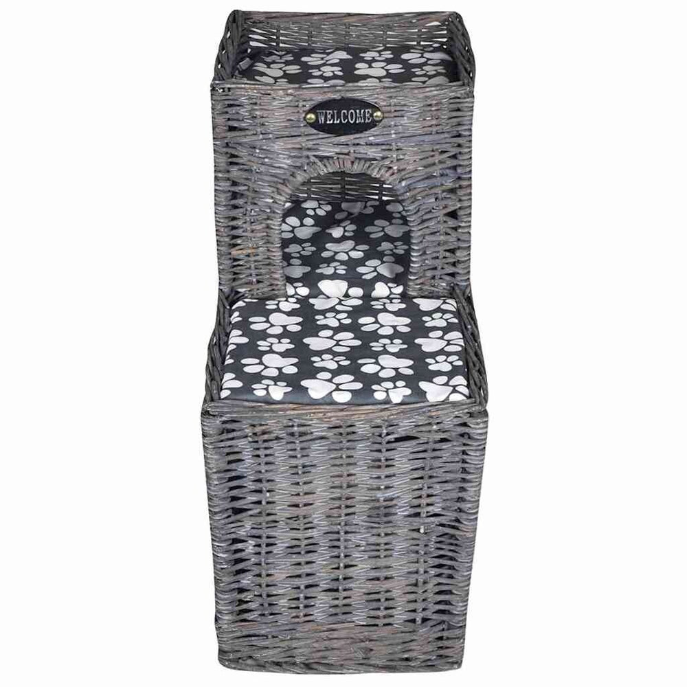 Willow Cat Tree Pet House/Bed/Castle/Scratching Post with Cushion - 21.7" X 10.6" X 20.9"