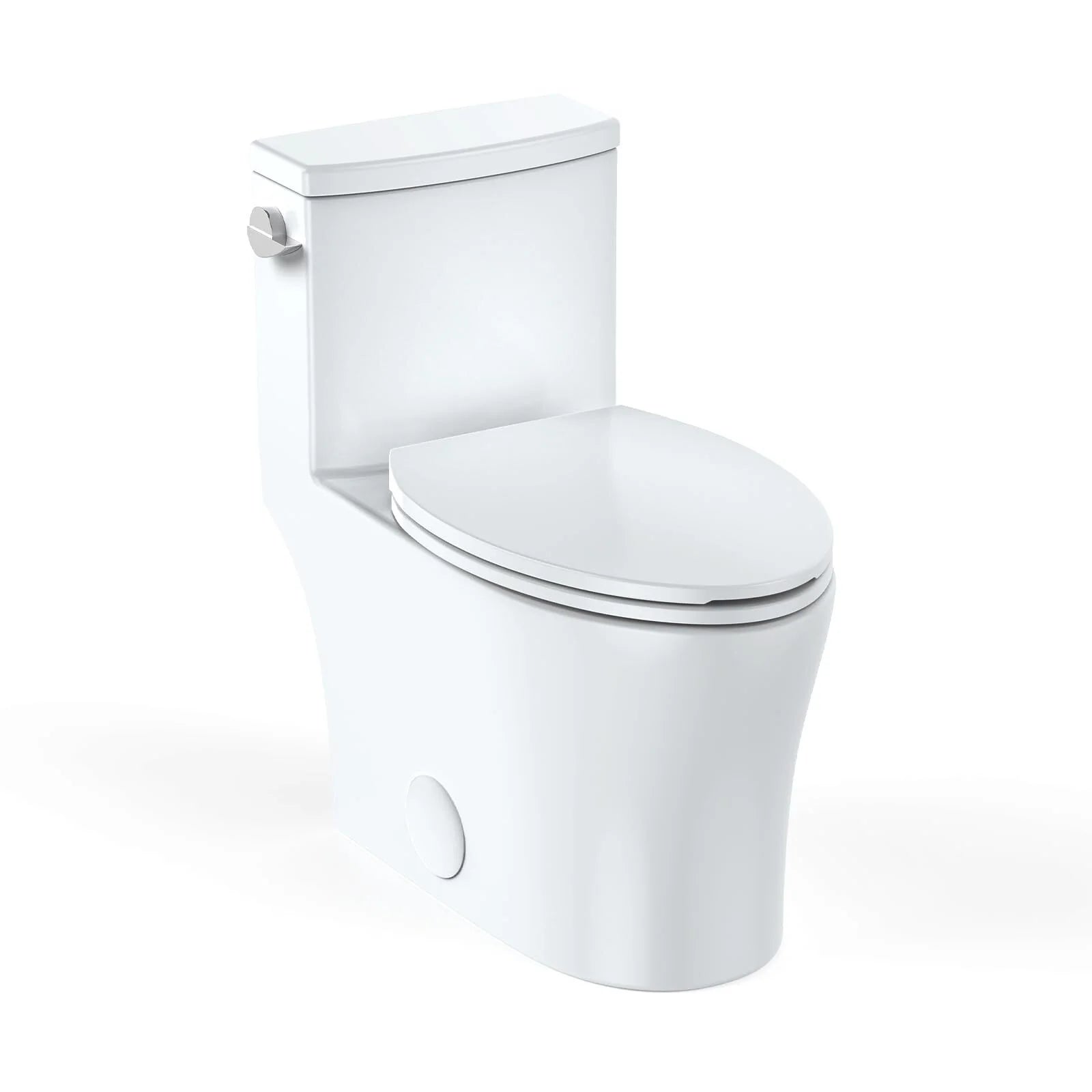 Elongated Toilet for Bathrooms - One Toilet 2100