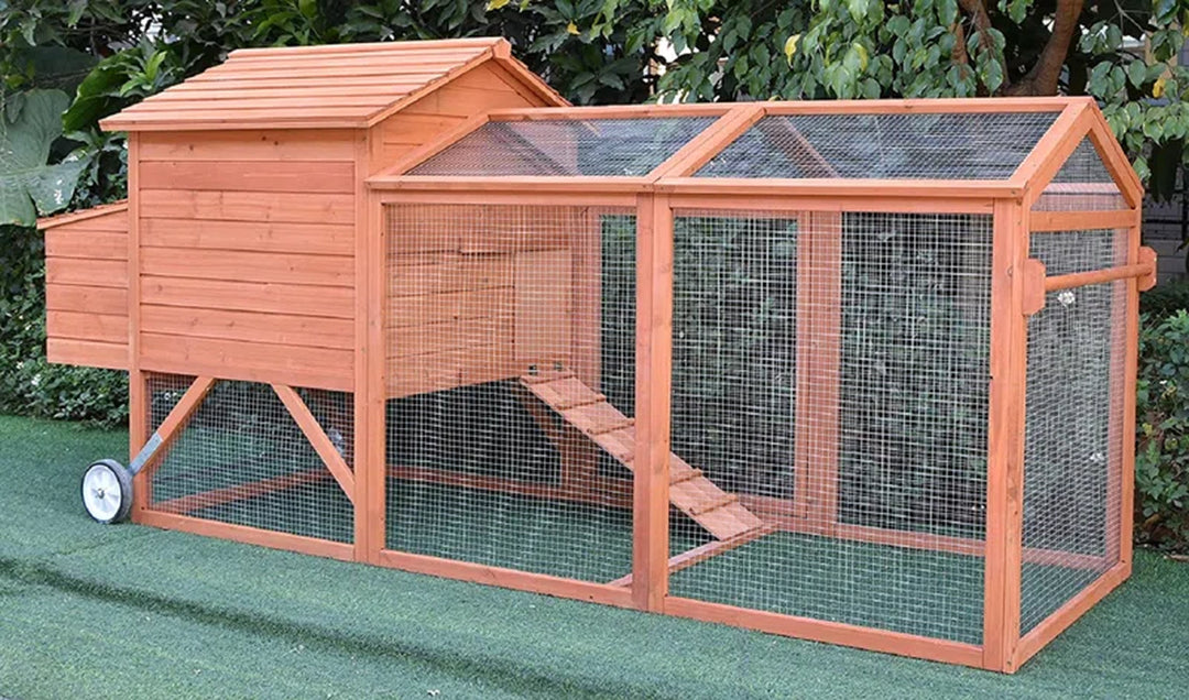Aynsley 19 Square Feet Chicken Coop with Chicken Run for up to 4 Chickens