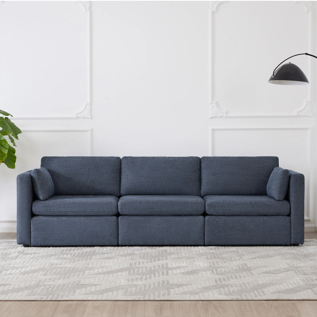 Mia Oversized Modular Sectional Fabric Sofa