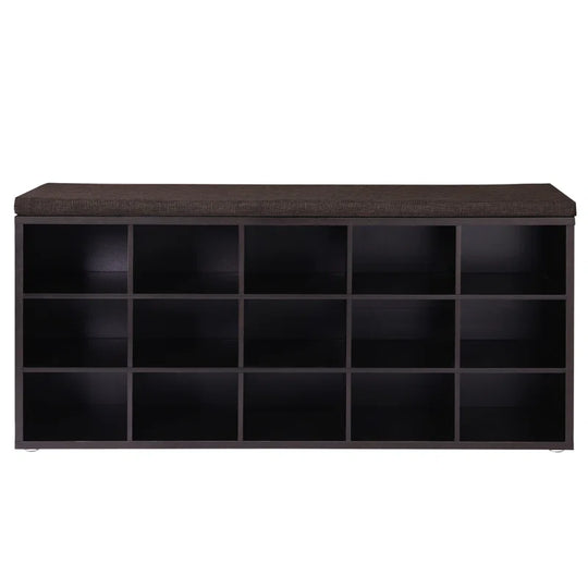 Jurina 15 Pair Shoe Storage Bench