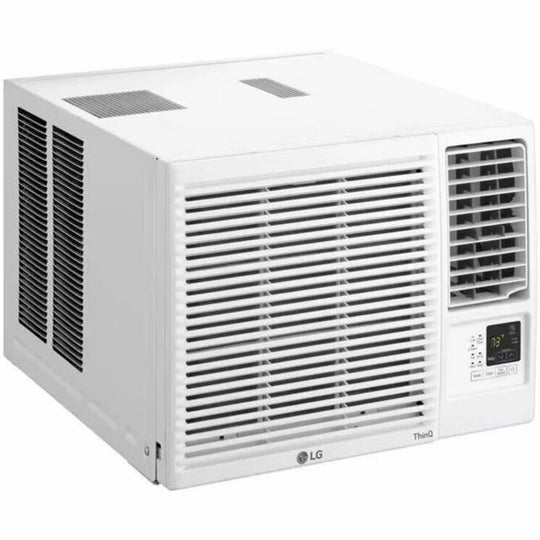115-Volt Window Air Conditioner with Cool, Heat and Wi-Fi Control in White