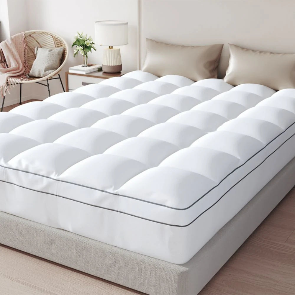 4 Inch White Memory Foam Mattress Covers