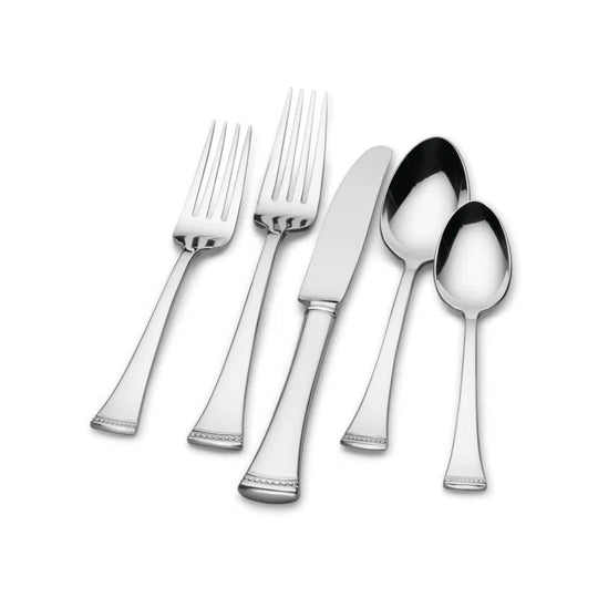 Portola 65-Piece Flatware & Serving Set, Service for 12