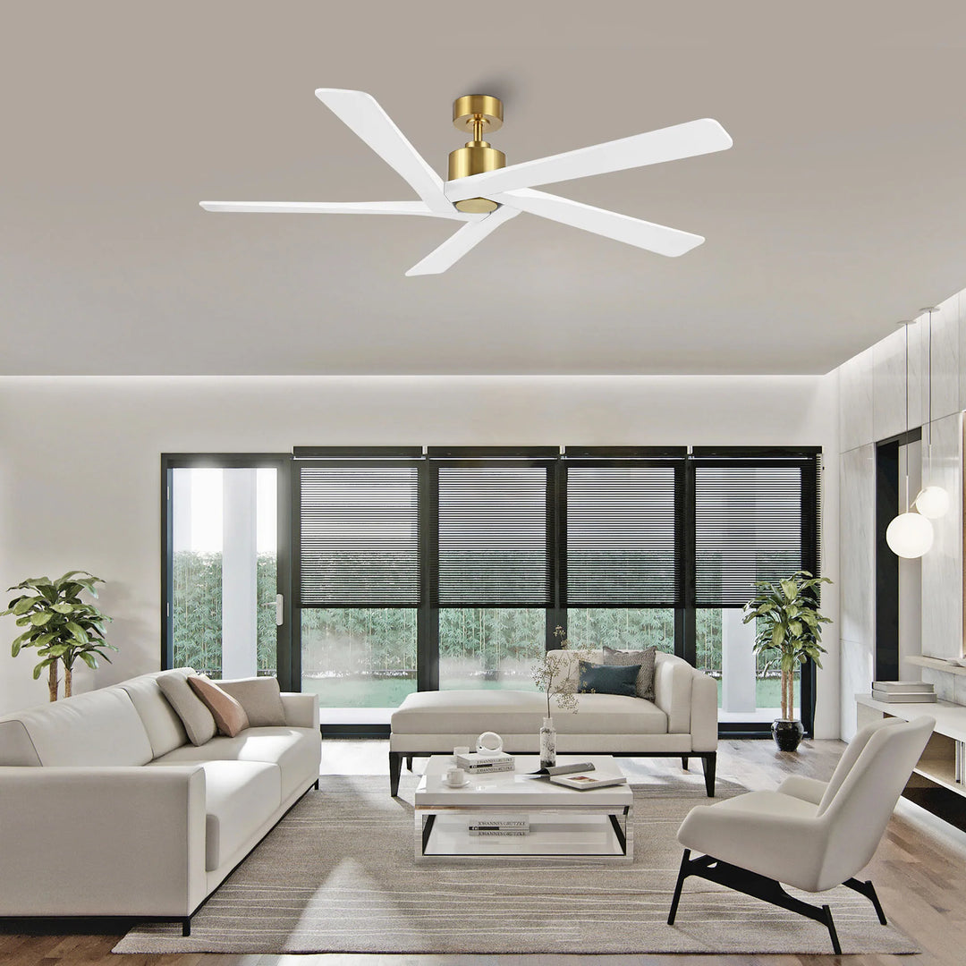 54 Inch DC Motor Indoor Ceiling Fan without Lights