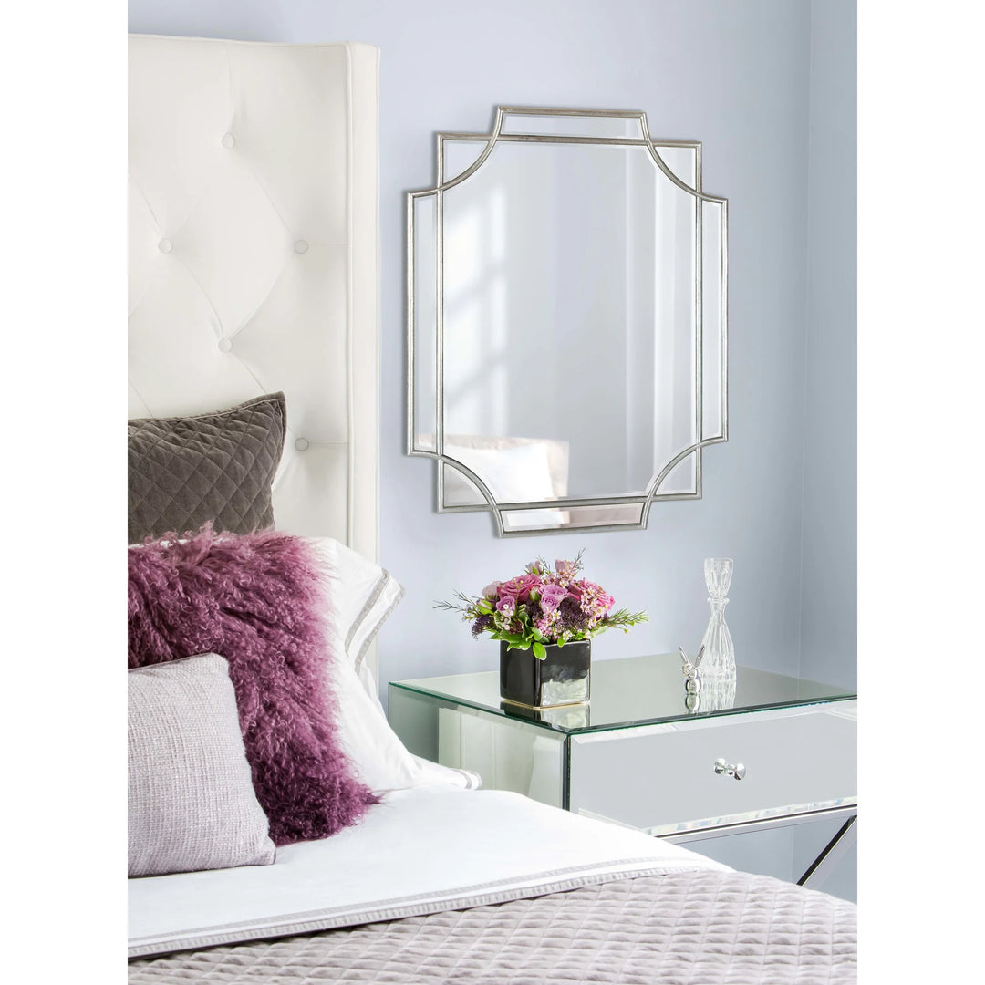Minuette Traditional Decorative Framed Wall Mirror