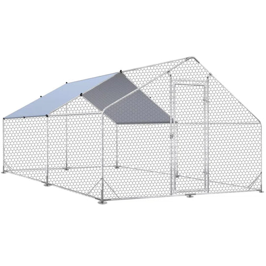 Deryck 130 Square Feet Walk in Chicken Run for up to 13 Chickens