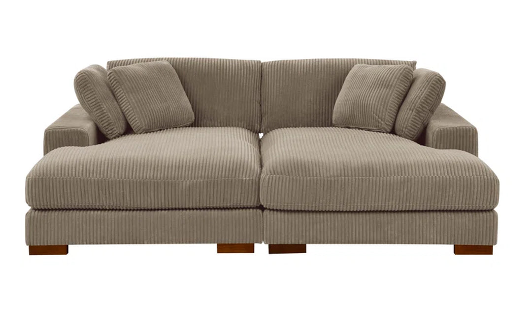Drinel 90'' Square Arm Sofa