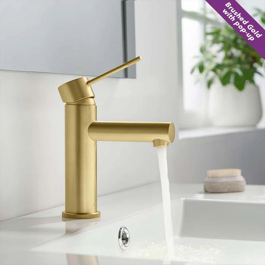 Luxury Single Hole Bathroom Faucet