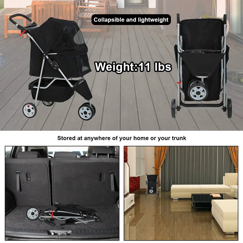 Foldable Pet Stroller