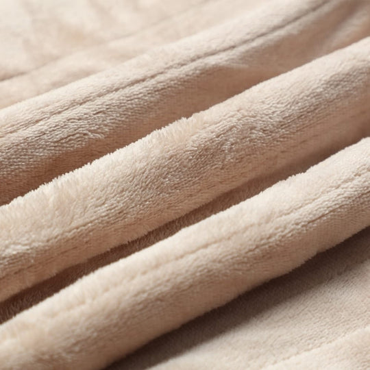 Flannel Electric Heated Blanket with Controller