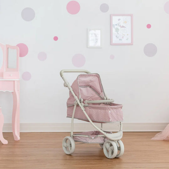 Olivia'S Little World Doll 2-In-1 Convertible Stroller