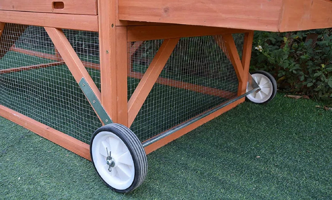 Aynsley 19 Square Feet Chicken Coop with Chicken Run for up to 4 Chickens