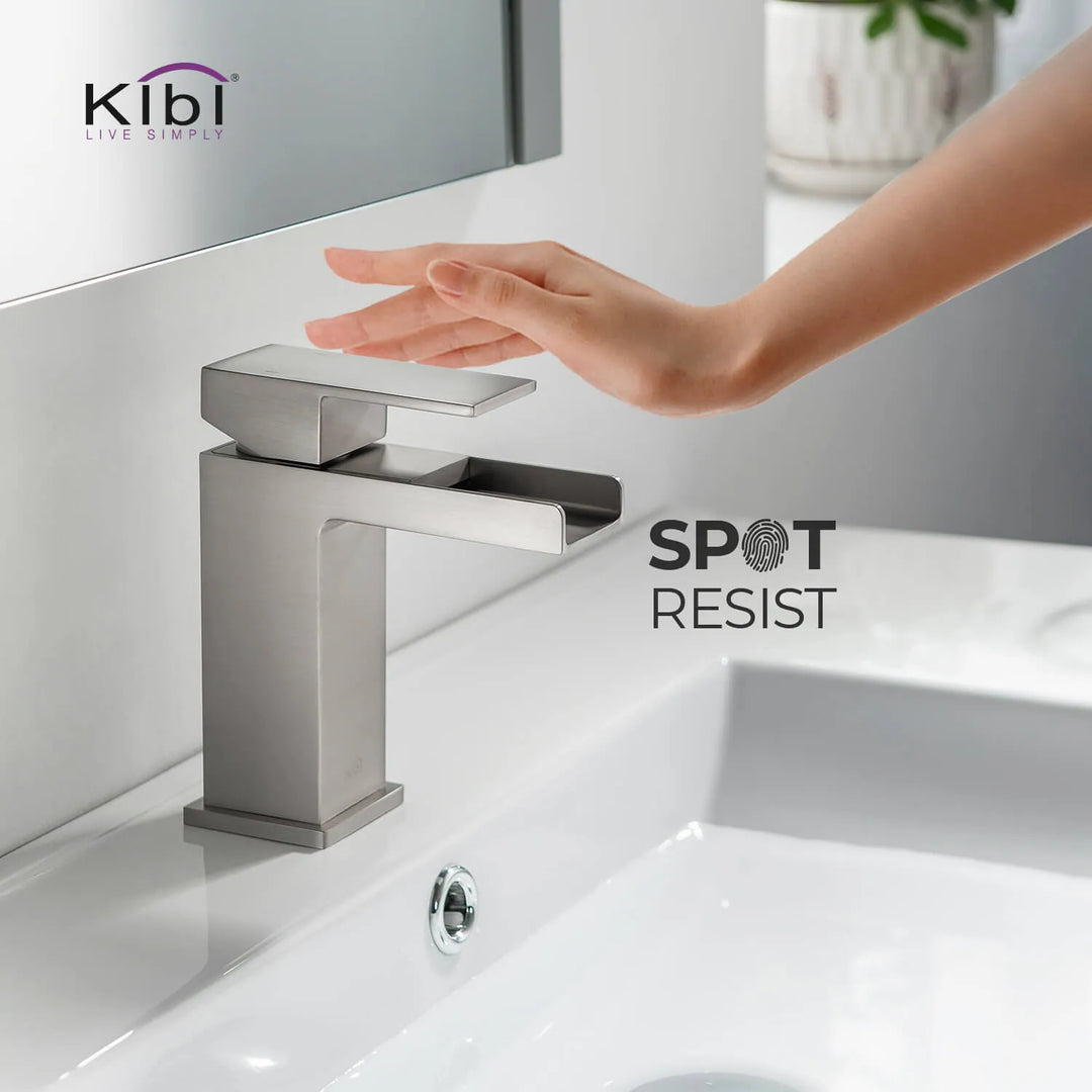 Waterfall Single Handle Bathroom Faucet