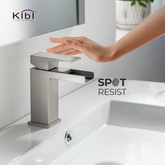 Waterfall Single Handle Bathroom Faucet