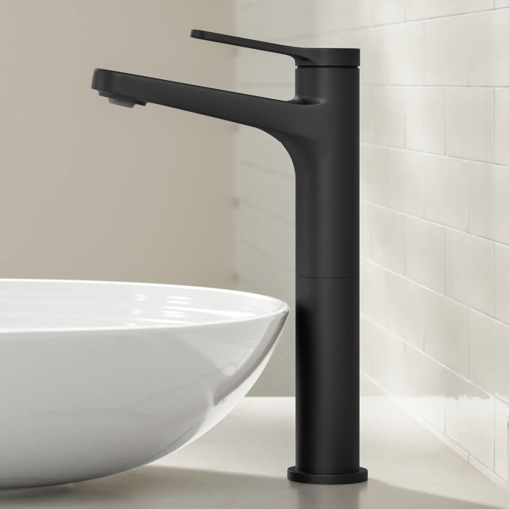 Indy Single Handle Vessel Bathroom Faucet with Pop up Drain