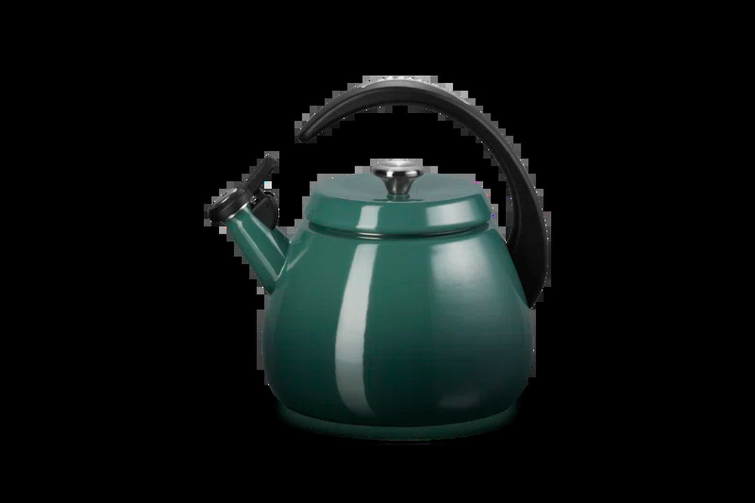 Enamel-On- Steel Cloche Kettle, 2.2 Qt., Sea Salt