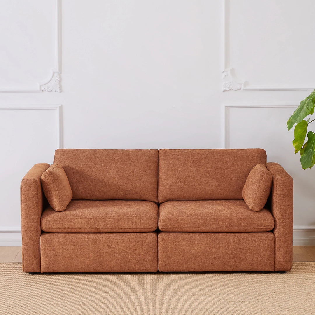 Mia Oversized Modular Sectional Fabric Sofa