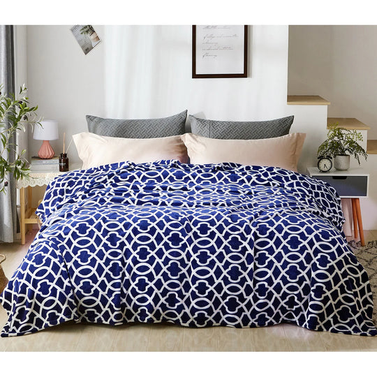 Luxuriously Velvety Plush Blanket Soft Lightweight Blanket