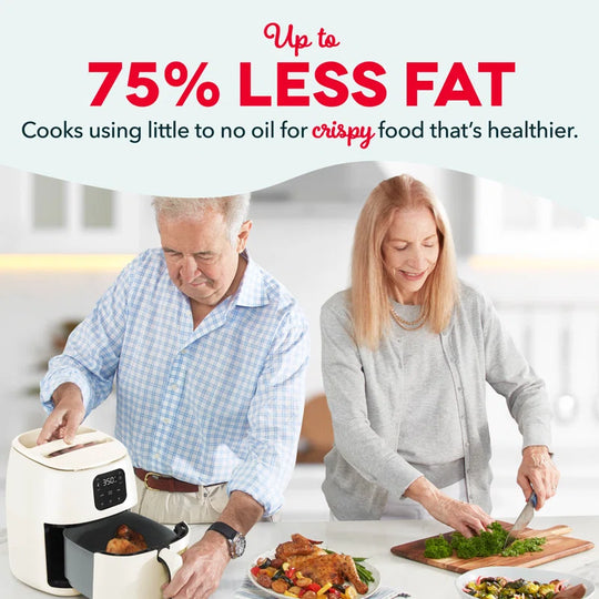 Ceramic Nonstick 2.6Qt Tasti Crisp Digital Air Fryer