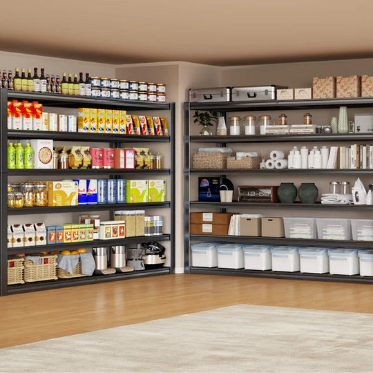 Garage Shelving Heavy Duty , Metal Shelves with Adjustable Garage Storage Shelves