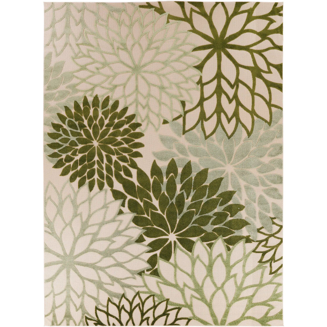 Aloha Floral Modern, Indoor/Outdoor Area Rug