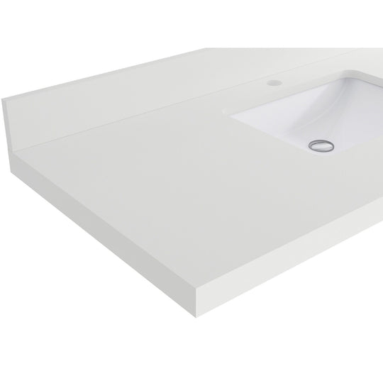 Willow Collection 84 in W X 22 in D X 36 in H Boston Double Bowl Sink Bathroom Vanity with Countertop