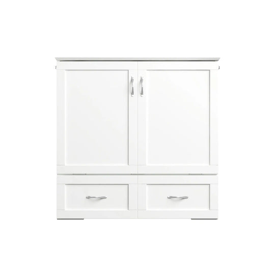 Hamilton Murphy Bed Chest with Mattress and Storage Drawer