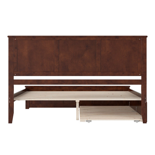 Madison Platform Bed with Matching Footboard & Trundle