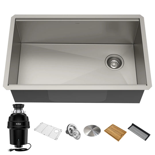 Kore Workstation Undermount Stainless Steel Kitchen Sink