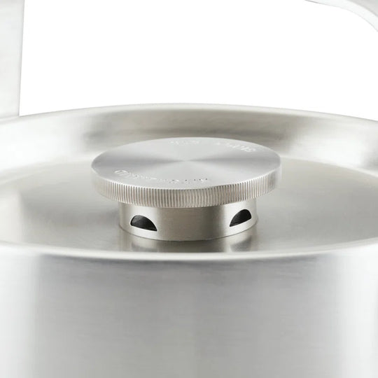 Kitchenaid Stainless Steel Whistling Induction Teakettle, 1.9 Quart, Brushed Stainless Steel