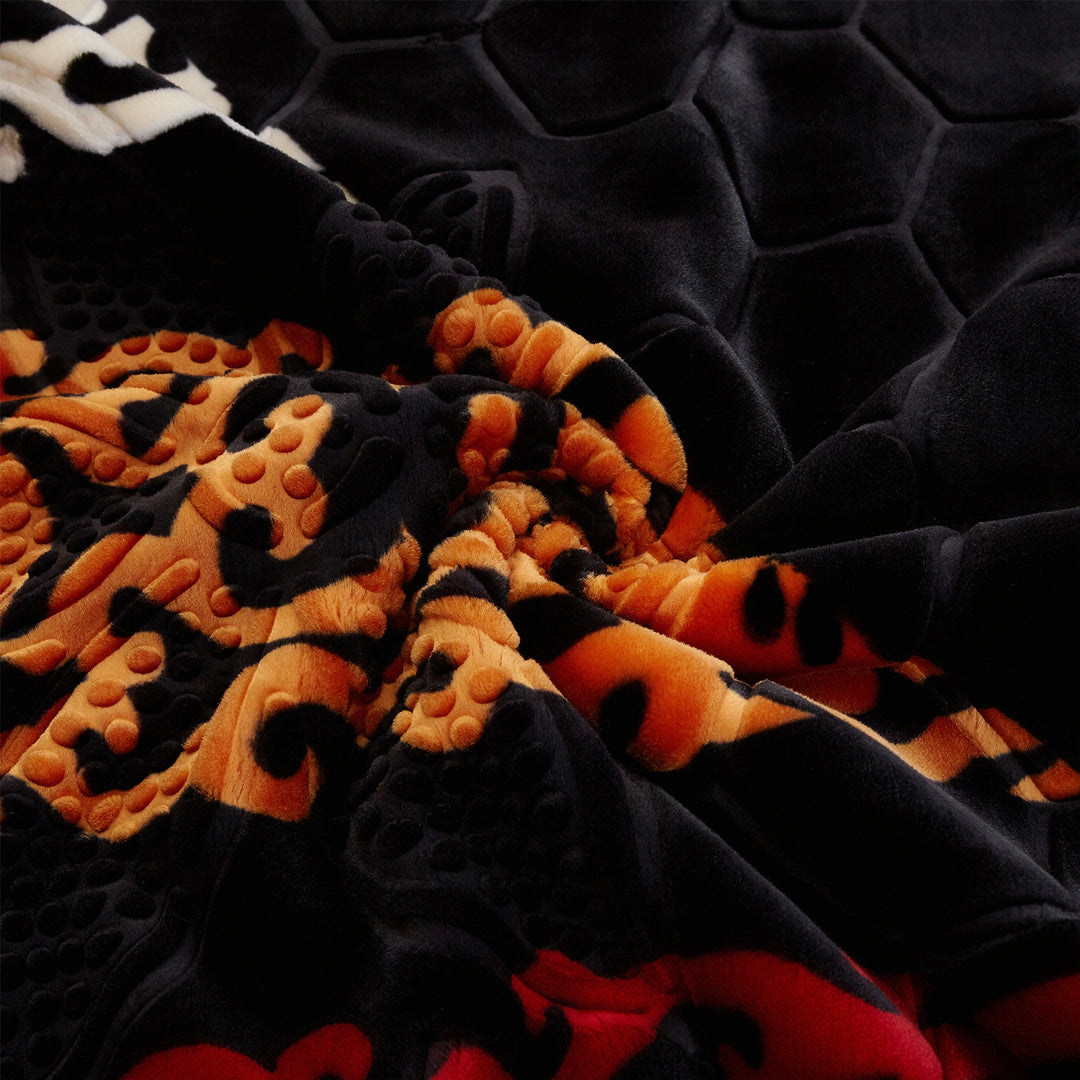 Heavy Korean Mink Fleece King Size Blanket, Christmas Gift for Parents