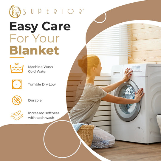 Waffle Weave Honeycomb Knit Soft Cotton Blanket