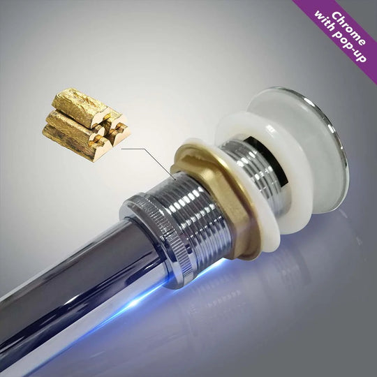 Luxury Single Hole Bathroom Faucet