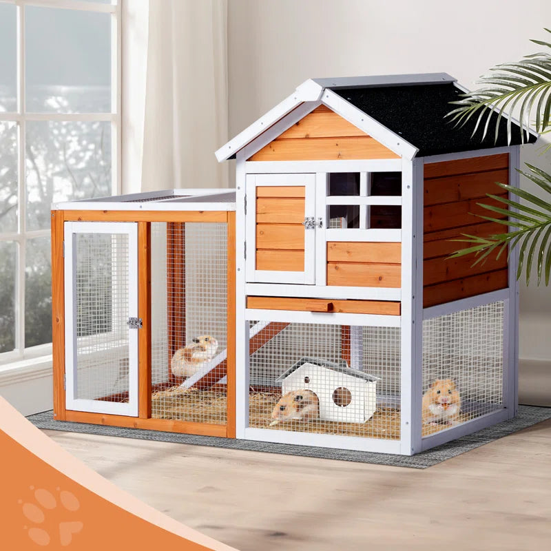 Elselore 6.5 Square Feet Chicken Coop for up to 3 Chickens