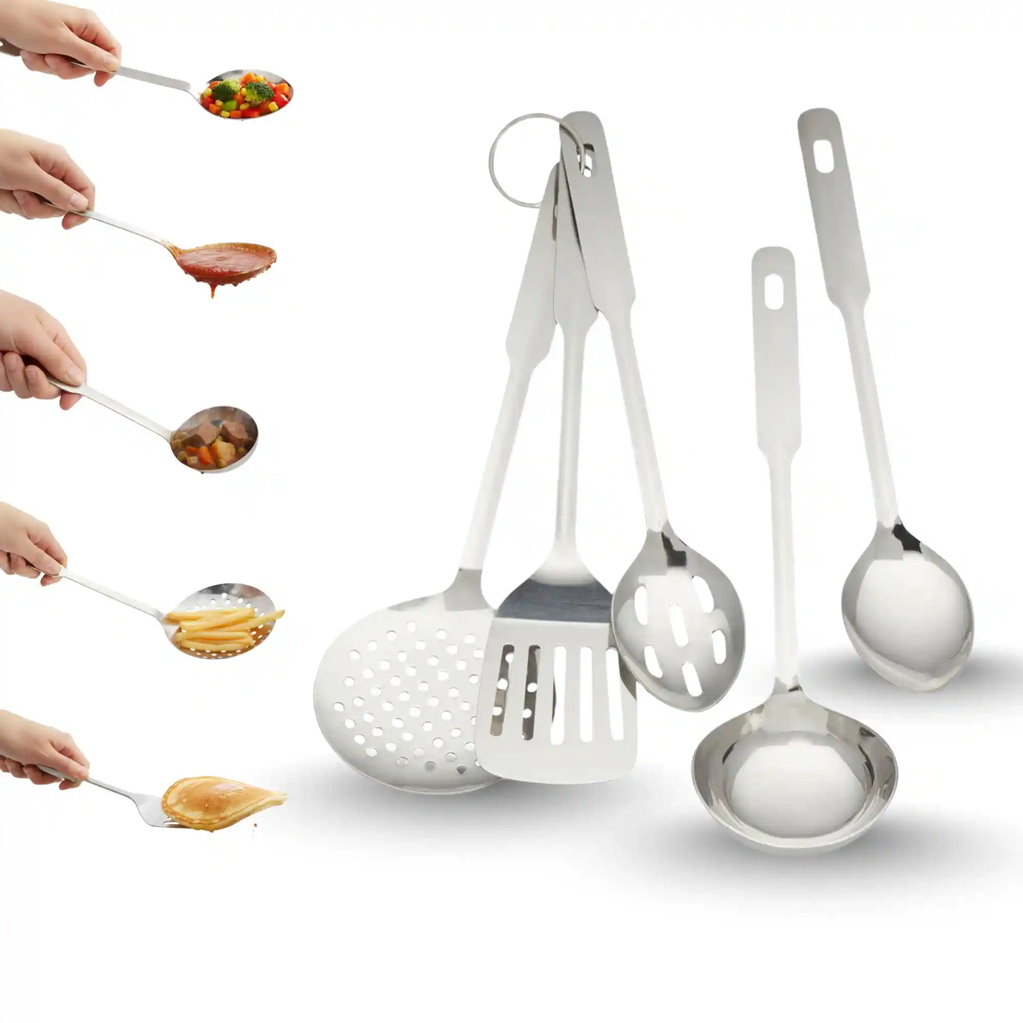 5 Piece Utensil Set - 14 In