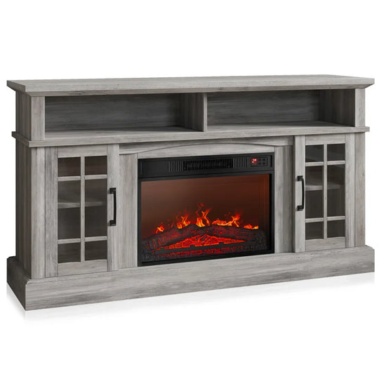 Kehaulani 65" Media Console TV Stands with Electric Fireplace